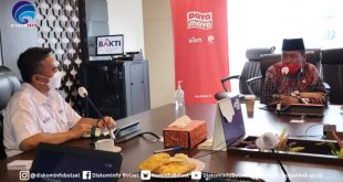 Bupati Iskandar Kunker ke Kementerian Kominfo RI