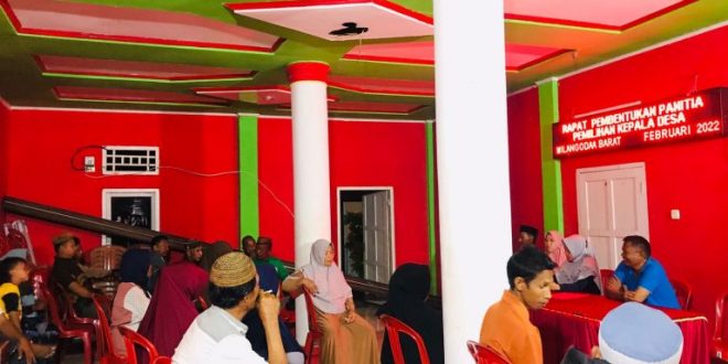 Panitia Pilsang Desa Milangodaa Barat Resmi Ditetapkan