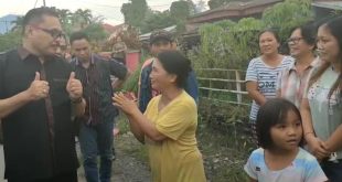 Pj Bupati Bolmong Limi Mokodompit silaturahmi bersama masyarakat (Foto : Istimewa)