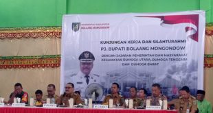 Limi Mokodompit Pastikan Setiap Hajatan Rakyat Dihadiri Pemkab Bolmong