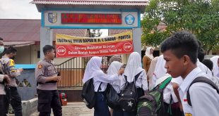 SMP Negeri 2 Bolbar di Ollot Kembali Ditutup, Ratusan Siswa Dipulangkan